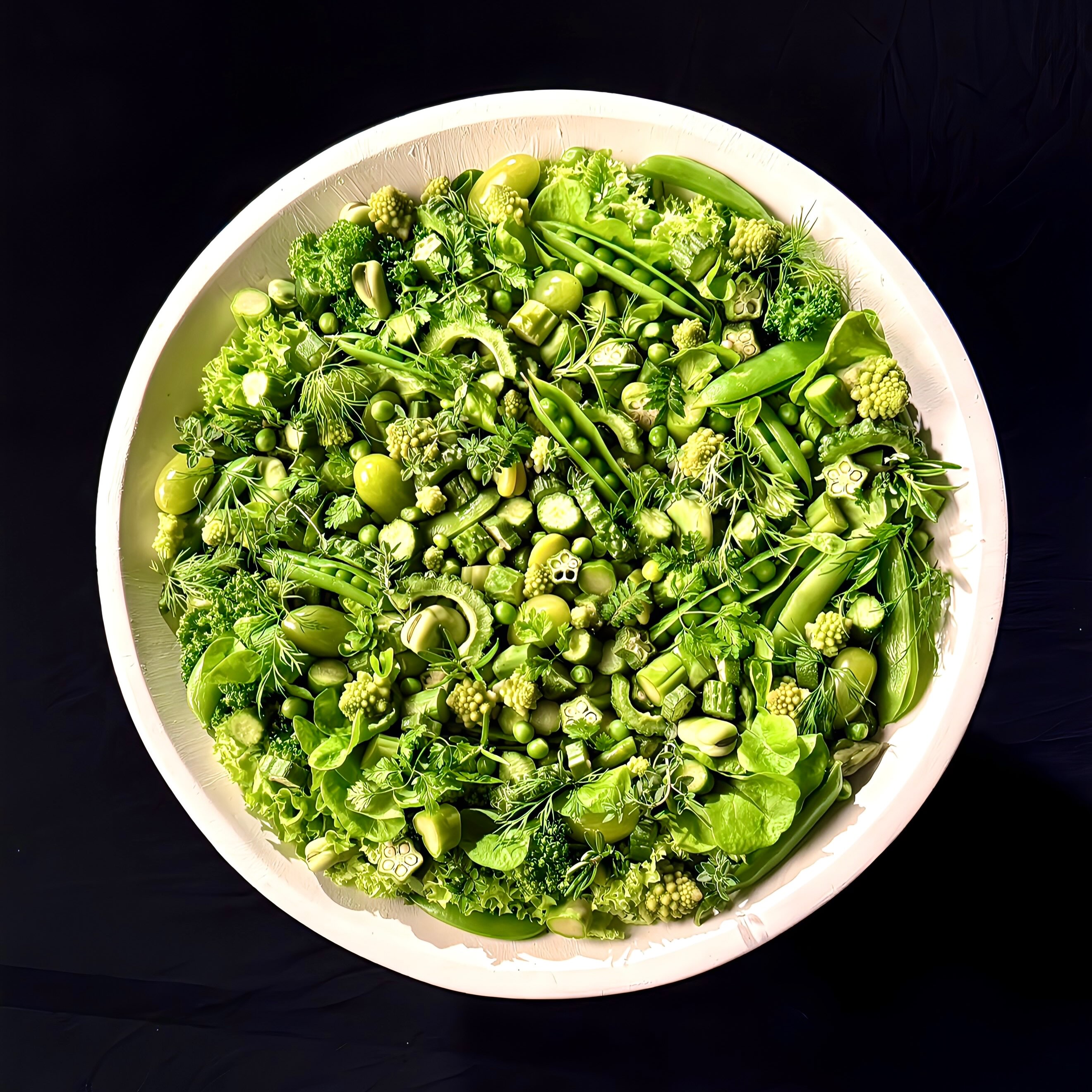 「緑の交響」
野菜もまた、花や木々と同じ“植物のいのち”。
一皿の中に視覚に飛び込む緑のリズムと生命の重なりを描いてみた。
#keitakawasaki #flowerartist #natute #artwork #vegetables