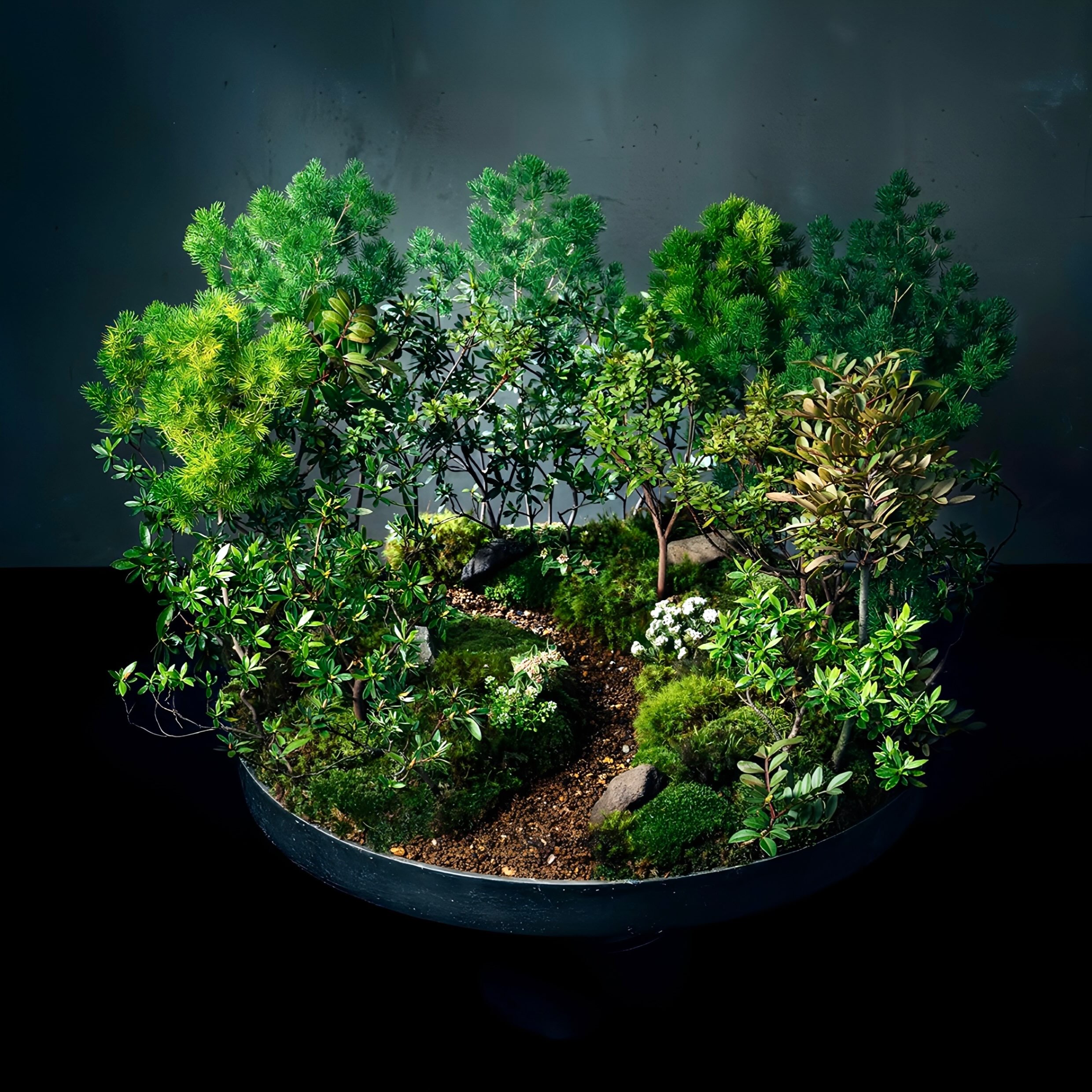 癒しの散歩道
A Walk Through Serenity
#keitakawasaki #flowerartist #nature #artwork 
#diorama